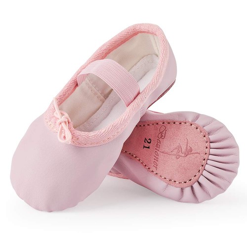 Chaussures danse cuir demi - de,