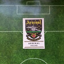 Panini Football Clubs 1975. #90 Arsenal	Gunners England. Badges Ecusson Original