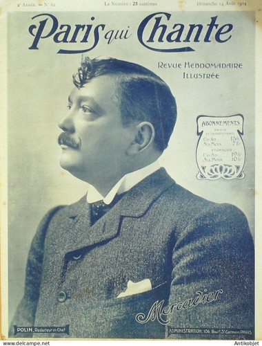 Paris qui chante 1904 - n°, 82