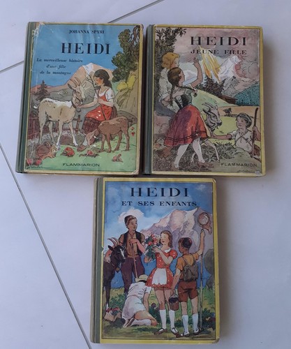Livres anciens heidi de - 3,