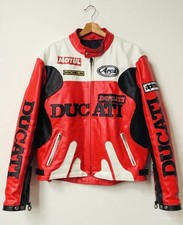 Blouson moto cuir ducati - moto,
