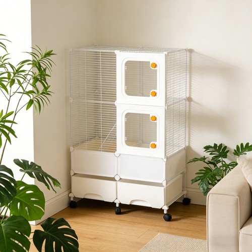 Large tier hamster cage - 3-tier,
