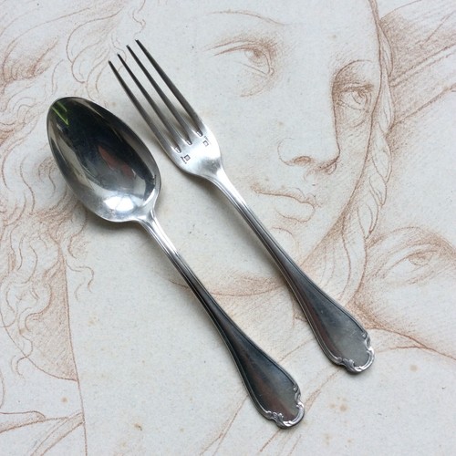 Couverts enfant baptème - d'enfant,