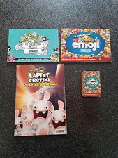 Lot 3 Albums Collector Match - Les lapins crétins + tokidoki + emoji