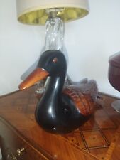 Canard 1950 Bois Sculpté