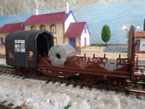 Wagon bâché ouvert