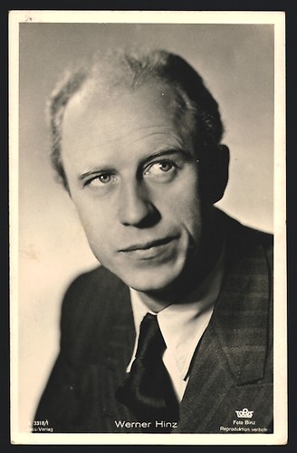 Acteur werner hinz costume - acteur,