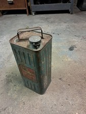 Bidon essence carré 5L DF AUTOMOBILINE "DF" (Desmarais Frère Paris)