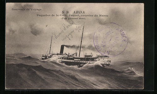 Carte postale abda - postale, s.s.