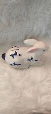 tirelire lapin porcelaine