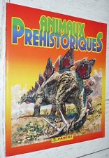 ALBUM PANINI 1992 ANIMAUX PREHISTORIQUES INCOMPLET 75/180 TYRANNOSAURE