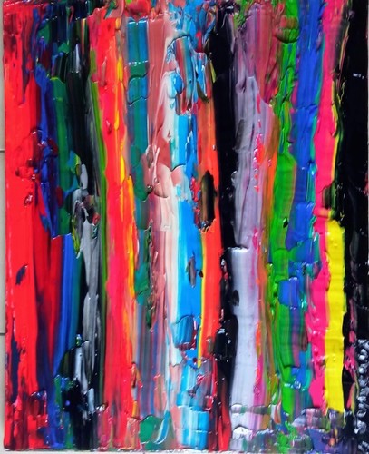 Art abstrait fusion - abstrait,