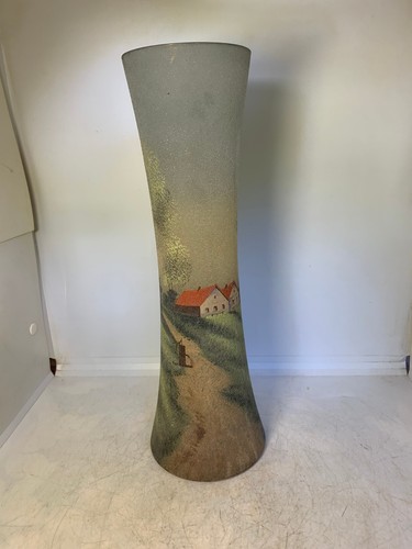 Ancien vase decor - decor, paysage