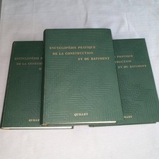 ENCYCLOPÉDIE PRATIQUE DE LA CONSTRUCTION ET DU BÂTIMENT  QUILLET 1966