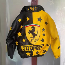 Veste ferrari cuir - veste,