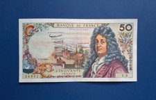 Billet 50 Francs Racine 7/6/1962  1 er jour  Rare