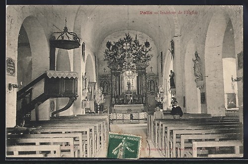 Cpa palis intérieur - cpa,