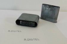 Rare tampon de poche ancien, de voyage "R Distel"