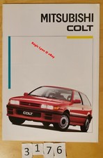 MITSUBISHI COLT 1300 GL/ 1500 GLXi/ 1600 GTi 16V/ 1800 GL D 22 pages Allemand 88