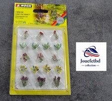 NOCH HO 1/87  Réf 14050, 17 fleurs de jardin