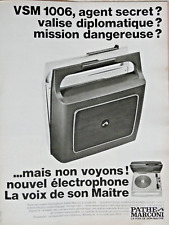 PUBLICITÉ DE PRESSE 1967