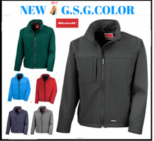 Veste Homme Softshell Classique Antivent Et Imperméable