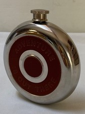 Flasque à Whisky métal & cuir marron NATURE & DECOUVERTES