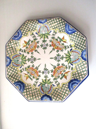 Ancienne assiette faience - ancienne, en
