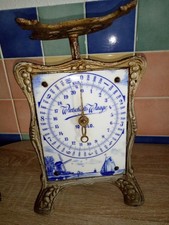 BALANCE ,PESE LETTRES EMAILLE