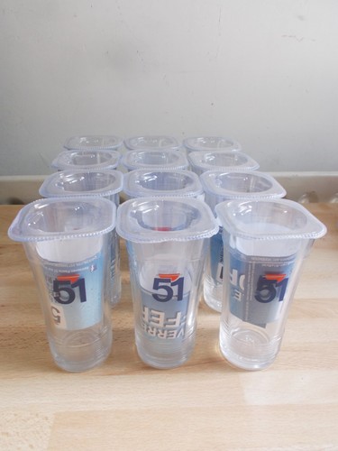 Verres pastis neufs - 12,