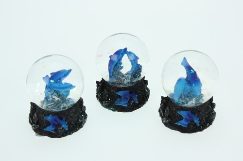 Boule brillante dauphin - dauphin, 3fach