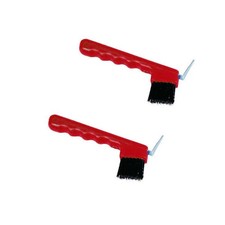 Cure pied avec brosse et crochet (Lot de 2)