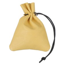 Sac à cordon, bourse en cuir