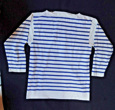 MARINE NATIONALE : ORIGINAL TRICOT RAYE / MARINIERE - BONNE TAILLE