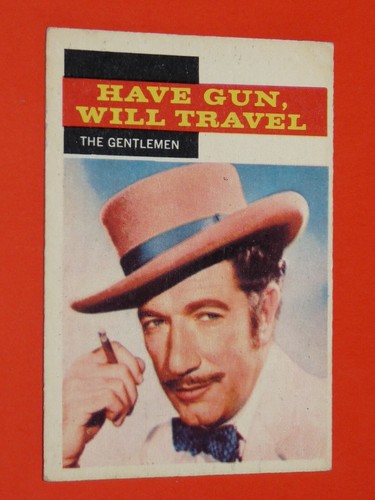 Gum card 1959 western - 1959,