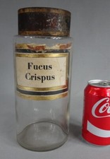 ancien pot à pharmacie en