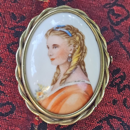 Broche vintage portrait - vintage,