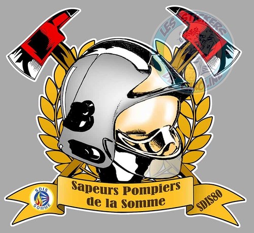 Sticker sapeurs pompiers la - sapeurs, de