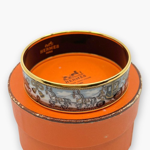 Bracelet émaillé hermes les - émaillé,
