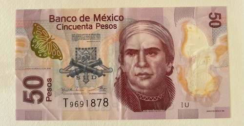 Billet mexique pesos 2016 - mexique,