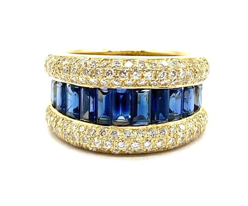 Poiray vintage blue sapphire - poiray,