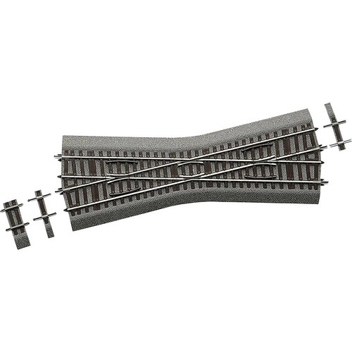 Voie rocoline avec - (h0), (avec