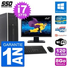PC Tour HP Elite 8300 Ecran