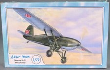 Avion de chasse Ikarus IK-2 croate maquette 1/72 marque AZUR série FRROM