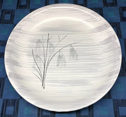 Rare grand plat rond - rare, creux