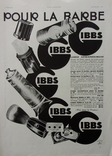 Publicite pour la barbe - ,