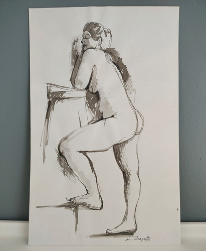Dessin original étude - , de