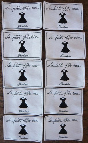 Lot étiquettes neuves en - 10,