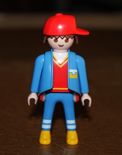 Playmobil vie quotidienne gare