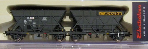 Wagon tremie double - double, sncf